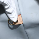 LOUIS VUITTON Monogram Vernis Houston Hand Bag Gris M91053 LV Auth AMZ150-12
