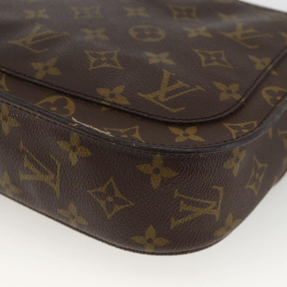 LOUIS VUITTON Monogram Saint Cloud GM Shoulder Bag M51242 LV Auth AMZ154