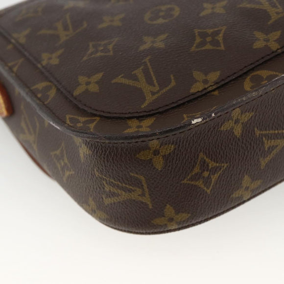 LOUIS VUITTON Monogram Saint Cloud GM Shoulder Bag M51242 LV Auth AMZ154
