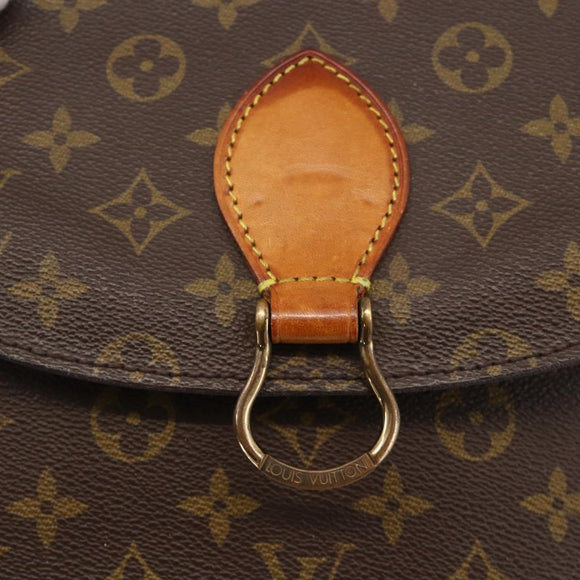 LOUIS VUITTON Monogram Saint Cloud GM Shoulder Bag M51242 LV Auth AMZ154
