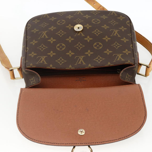 LOUIS VUITTON Monogram Saint Cloud GM Shoulder Bag M51242 LV Auth AMZ154