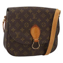 LOUIS VUITTON Monogram Saint Cloud GM Shoulder Bag M51242 LV Auth AMZ154-1
