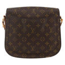 LOUIS VUITTON Monogram Saint Cloud GM Shoulder Bag M51242 LV Auth AMZ154-2
