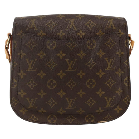 LOUIS VUITTON Monogram Saint Cloud GM Shoulder Bag M51242 LV Auth AMZ154