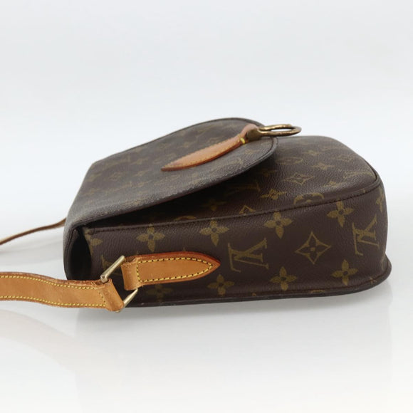 LOUIS VUITTON Monogram Saint Cloud GM Shoulder Bag M51242 LV Auth AMZ154