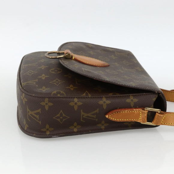 LOUIS VUITTON Monogram Saint Cloud GM Shoulder Bag M51242 LV Auth AMZ154