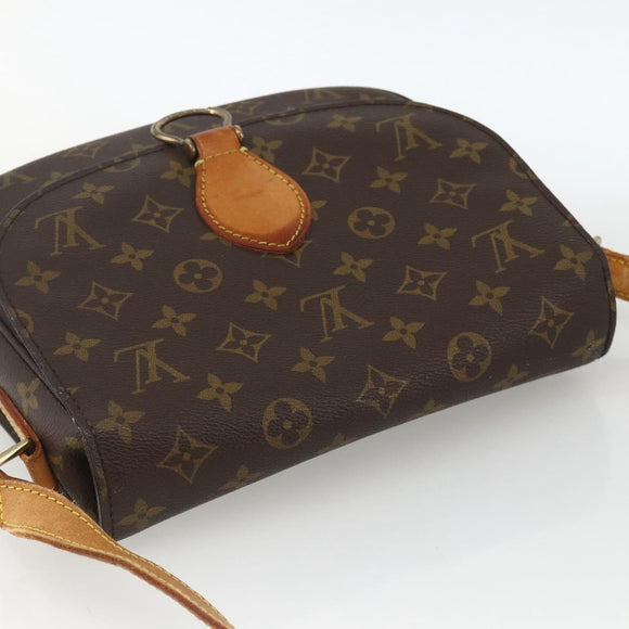 LOUIS VUITTON Monogram Saint Cloud GM Shoulder Bag M51242 LV Auth AMZ154