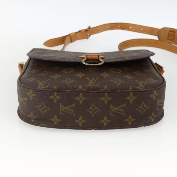 LOUIS VUITTON Monogram Saint Cloud GM Shoulder Bag M51242 LV Auth AMZ154