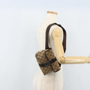 GUCCI GG Canvas Heuptas Beige Zilver 131236 Auth AMZ164-24