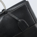 GUCCI Hand Bag Leather Black Silver 002 3754 0313 Auth AMZ175-17