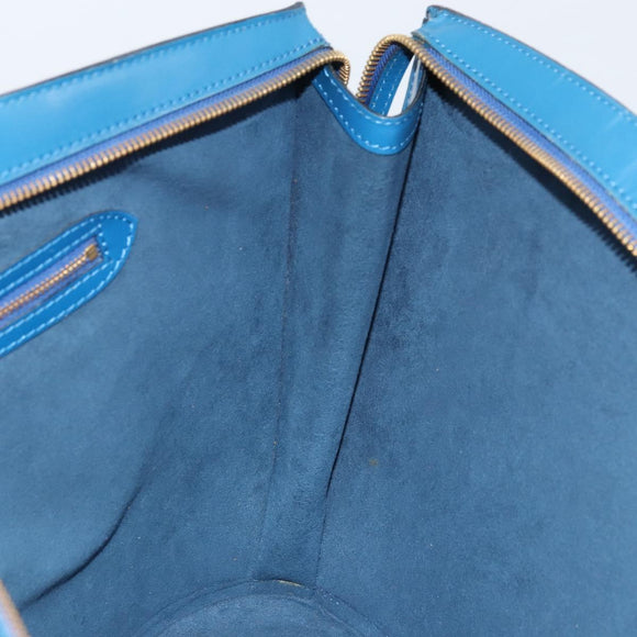 LOUIS VUITTON Epi Saint Jacques Shopping Shoulder Bag Blue M52275 LV Auth AMZ176