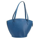 LOUIS VUITTON Epi Saint Jacques Shopping Shoulder Bag Blue M52275 LV Auth AMZ176-1
