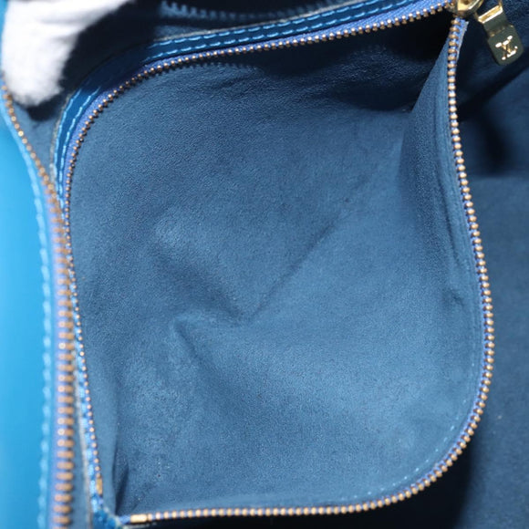 LOUIS VUITTON Epi Saint Jacques Shopping Shoulder Bag Blue M52275 LV Auth AMZ176