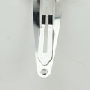 CELINE Barrette Triomphe Hair Clip metal Silver Auth AMZ181M-13