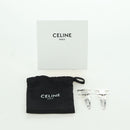 CELINE Barrette Triomphe Hair Clip metal Silver Auth AMZ181M-17