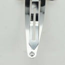 CELINE Barrette Triomphe Hair Clip metal Silver Auth AMZ181M-6