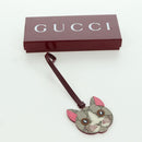 GUCCI GG Supreme Yuko Higuchi Charm PVC Beige Auth AMZ183SM-12