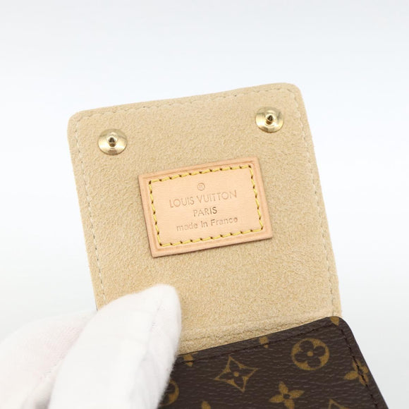 LOUIS VUITTON Monogram Jewelry case Jewelry Box LV Auth AMZ185A
