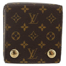 LOUIS VUITTON Monogram Jewelry case Jewelry Box LV Auth AMZ185A-13