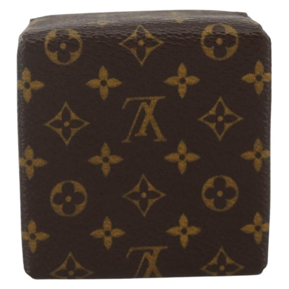 LOUIS VUITTON Monogram Jewelry case Jewelry Box LV Auth AMZ185A