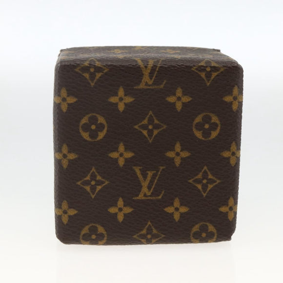 LOUIS VUITTON Monogram Jewelry case Jewelry Box LV Auth AMZ185A