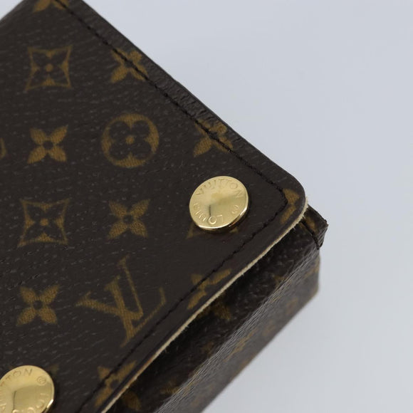 LOUIS VUITTON Monogram Jewelry case Jewelry Box LV Auth AMZ186A