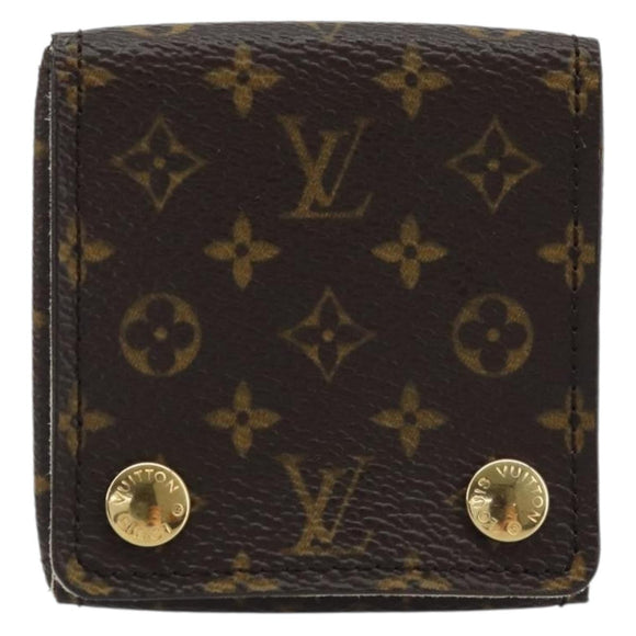 LOUIS VUITTON Monogram Jewelry case Jewelry Box LV Auth AMZ186A