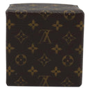 LOUIS VUITTON Monogram Jewelry case Jewelry Box LV Auth AMZ186A-2