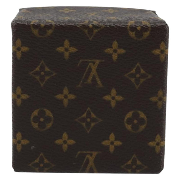 LOUIS VUITTON Monogram Jewelry case Jewelry Box LV Auth AMZ186A