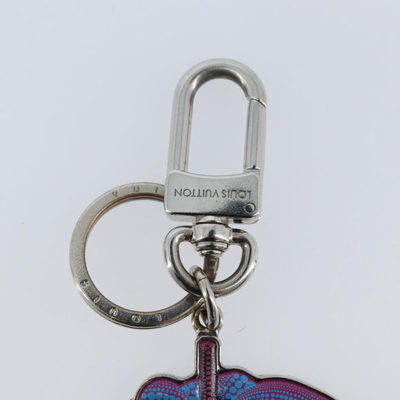 LOUIS VUITTON LVxYK Porte Cles Pumpkin Charm metal Blue M01100 LV Auth AMZ187A