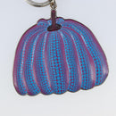 LOUIS VUITTON LVxYK Porte Cles Pumpkin Charm metal Blue M01100 LV Auth AMZ187A-4