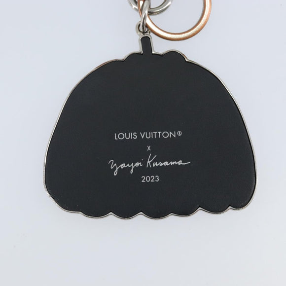 LOUIS VUITTON LVxYK Porte Cles Pumpkin Charm metal Blue M01100 LV Auth AMZ187A