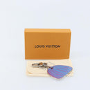LOUIS VUITTON LVxYK Porte Cles Pumpkin Charm metal Blue M01100 LV Auth AMZ187A-9