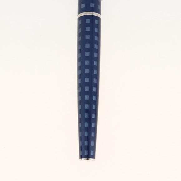 LOUIS VUITTON Jet Rack Pen metal Blue N79155 LV Auth AMZ191A