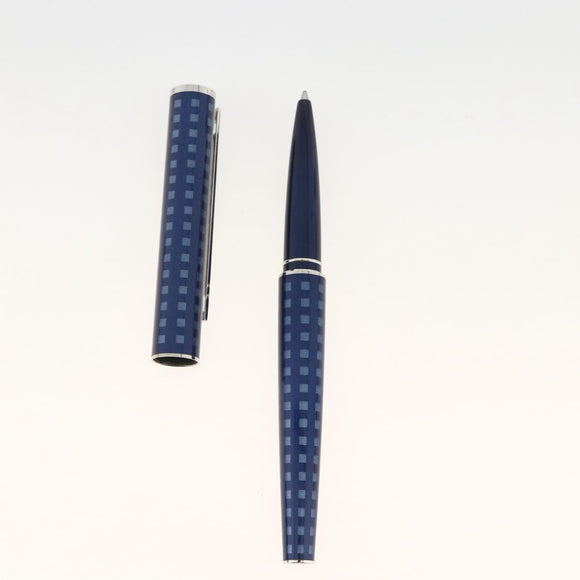 LOUIS VUITTON Jet Rack Pen metal Blue N79155 LV Auth AMZ191A