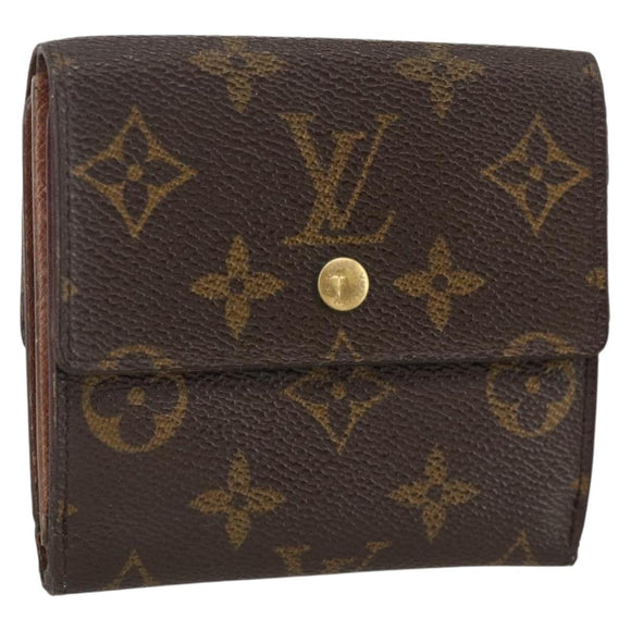 LOUIS VUITTON Monogram Porte Monnaie Bier Cartes Crdit M61652 LV Auth AMZ195A