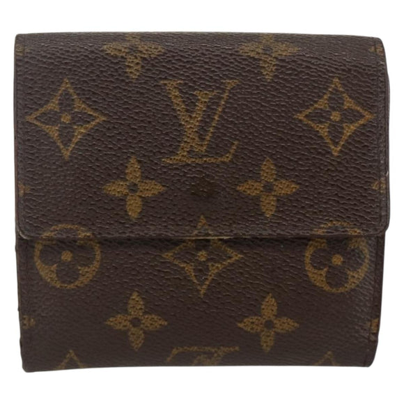 LOUIS VUITTON Monogram Porte Monnaie Bier Cartes Crdit M61652 LV Auth AMZ195A