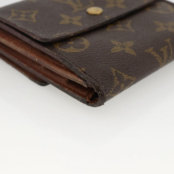 LOUIS VUITTON Monogram Porte Monnaie Bier Cartes Crdit M61652 LV Auth AMZ195A