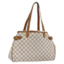LOUIS VUITTON Damier Azur Batignolles Horizontal Tote Bag N48172 LV Auth AMZ302-1