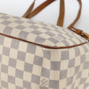LOUIS VUITTON Damier Azur Batignolles Horizontal Tote Bag N48172 LV Auth AMZ302-14