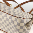 LOUIS VUITTON Damier Azur Batignolles Horizontal Tote Bag N48172 LV Auth AMZ302-16