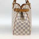 LOUIS VUITTON Damier Azur Batignolles Horizontal Tote Bag N48172 LV Auth AMZ302-4