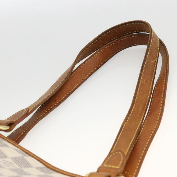 LOUIS VUITTON Damier Azur Batignolles Horizontal Tote Bag N48172 LV Auth AMZ302
