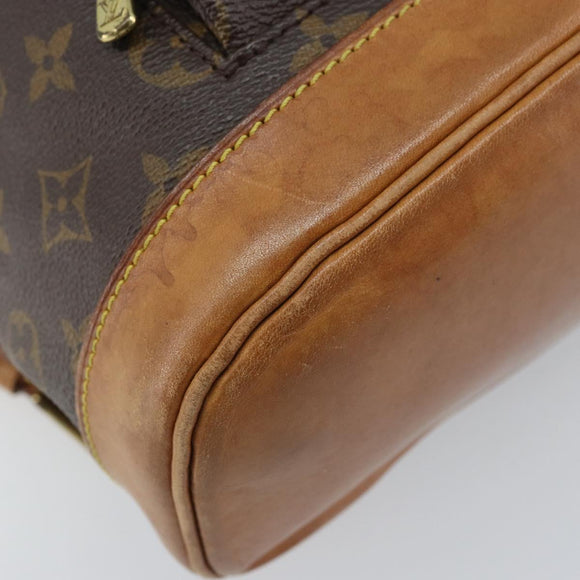 LOUIS VUITTON Monogram Montsouris MM Backpack M51136 LV Auth AMZ303A