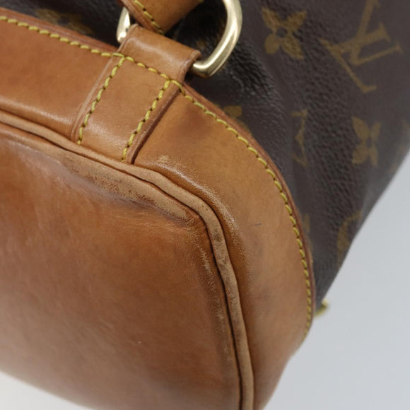 LOUIS VUITTON Monogram Montsouris MM Backpack M51136 LV Auth AMZ303A