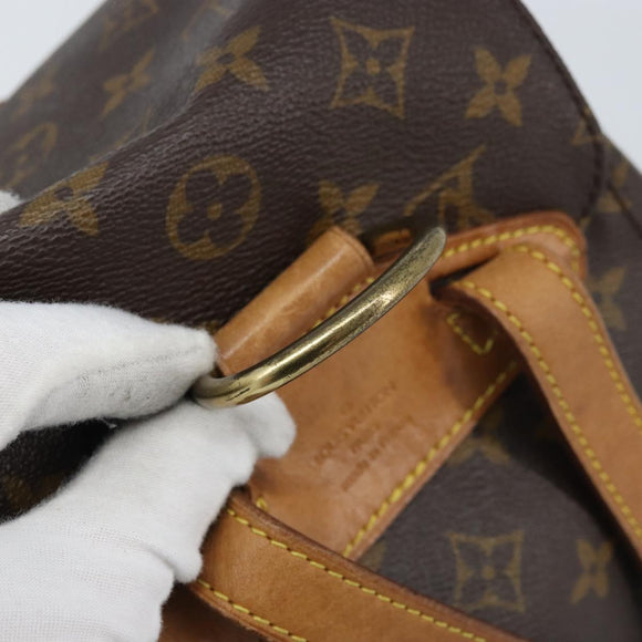LOUIS VUITTON Monogram Montsouris MM Backpack M51136 LV Auth AMZ303A