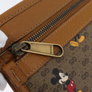 GUCCI Disney Collaboration Micro GG Supreme Bag PVC 602552 2067 Auth AMZ307M-13
