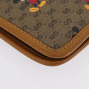 GUCCI Disney Collaboration Micro GG Supreme Bag PVC 602552 2067 Auth AMZ307M-8