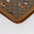GUCCI Disney Collaboration Micro GG Supreme Bag PVC 602552 2067 Auth AMZ307M-9