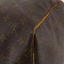LOUIS VUITTON Monogram Keepall 55 Boston Bag M41424 LV Auth AMZ308-16